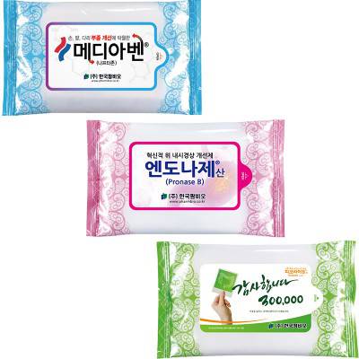 구름 3색 10매 물티슈