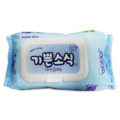 기쁜소식 물티슈 캡형 100매