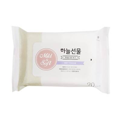 하늘선물 물티슈 20매