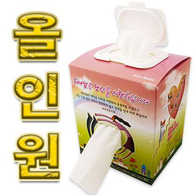 기성 전도 콤보물티슈(넵킨티슈)