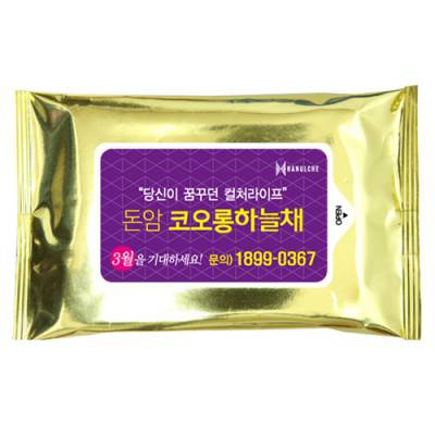 녹색나라 메탈골드 물티슈 (10매)