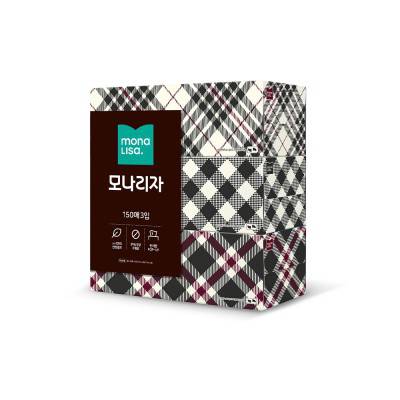 모나리자 미용티슈 150매 3입