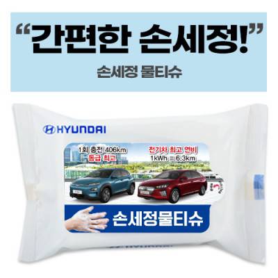 손세정 비닐독판 물티슈(10매)