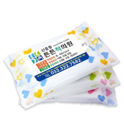 하트광고 3종 물티슈(15매)