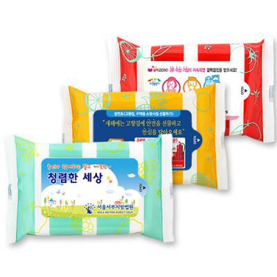 깨끗한 3종 물티슈(30매)