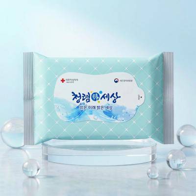 10매 사파이어 무광 물티슈