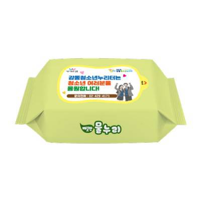 50매 그린무광 물티슈