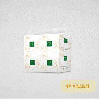헤이그린 정사각 각티슈 250매 4p