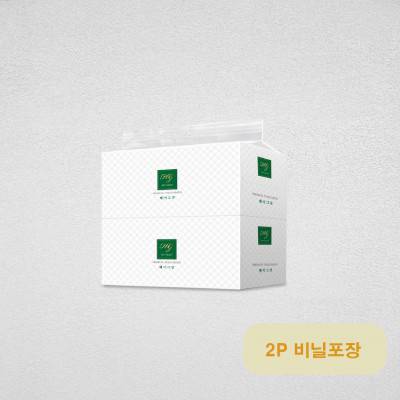 헤이그린 직사각 각티슈 250매 2P