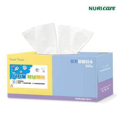 (스티커부착형)트윈티슈 500매
