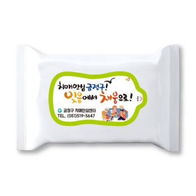 25매 백색 물티슈