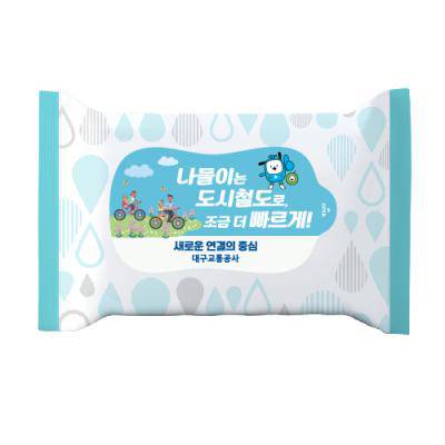25매 물누리 블루 물티슈