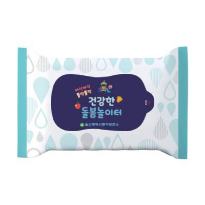 35매 물누리 블루 물티슈