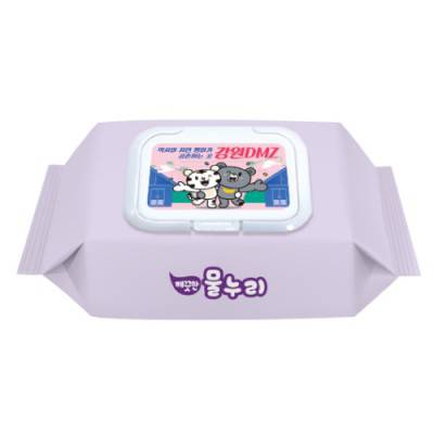 45매 라벤더 무광 물티슈 (캡형)
