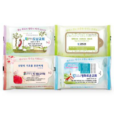 하늘바람물티슈 10매(전도용) 40g