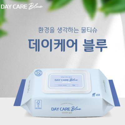 데이케어 생분해 물티슈 72매캡형 물티슈