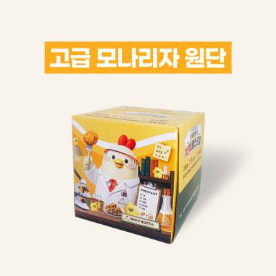 정사각 각티슈 100매(고급모나리자원단-컬러인쇄)[DH]